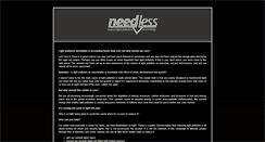 Desktop Screenshot of need-less.org.uk